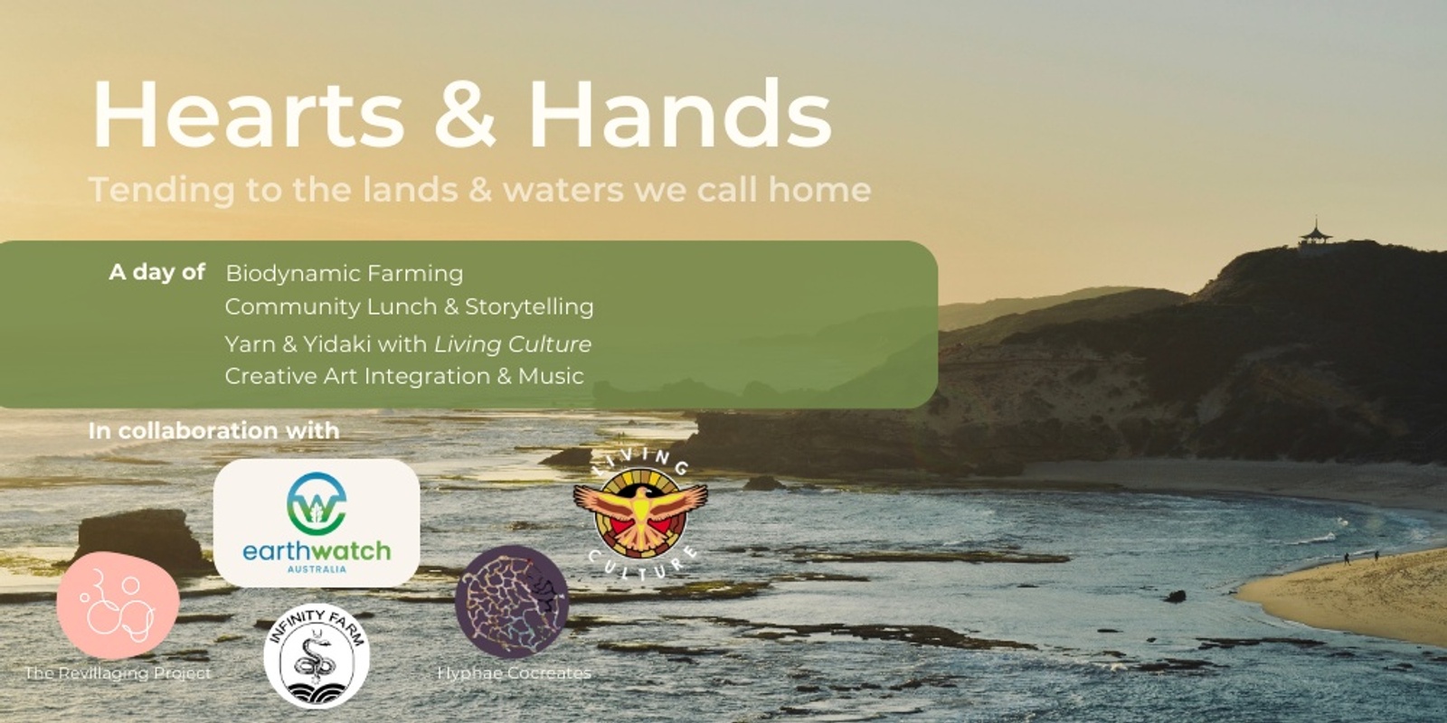 Banner image for Hearts & Hands: Tending To The Lands & Waters We Call Home 