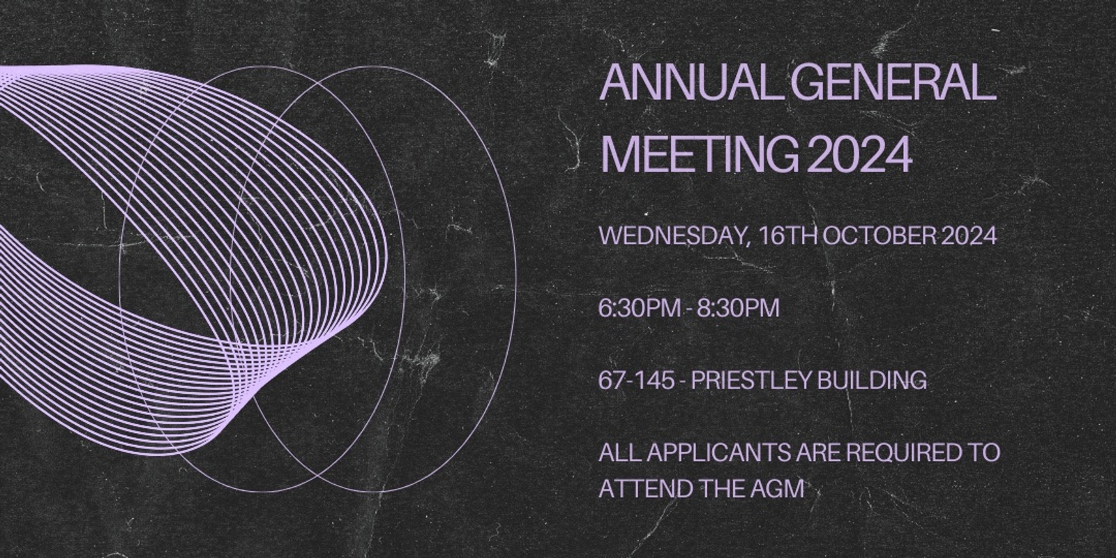 Banner image for UQTSA Annual General Meeting 2024