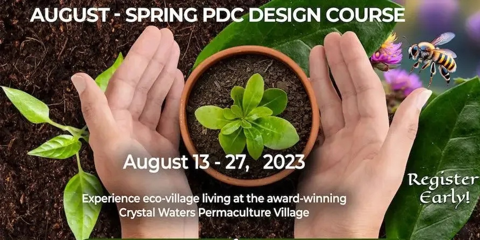 Banner image for Crystal Waters Permaculture PDC intensive