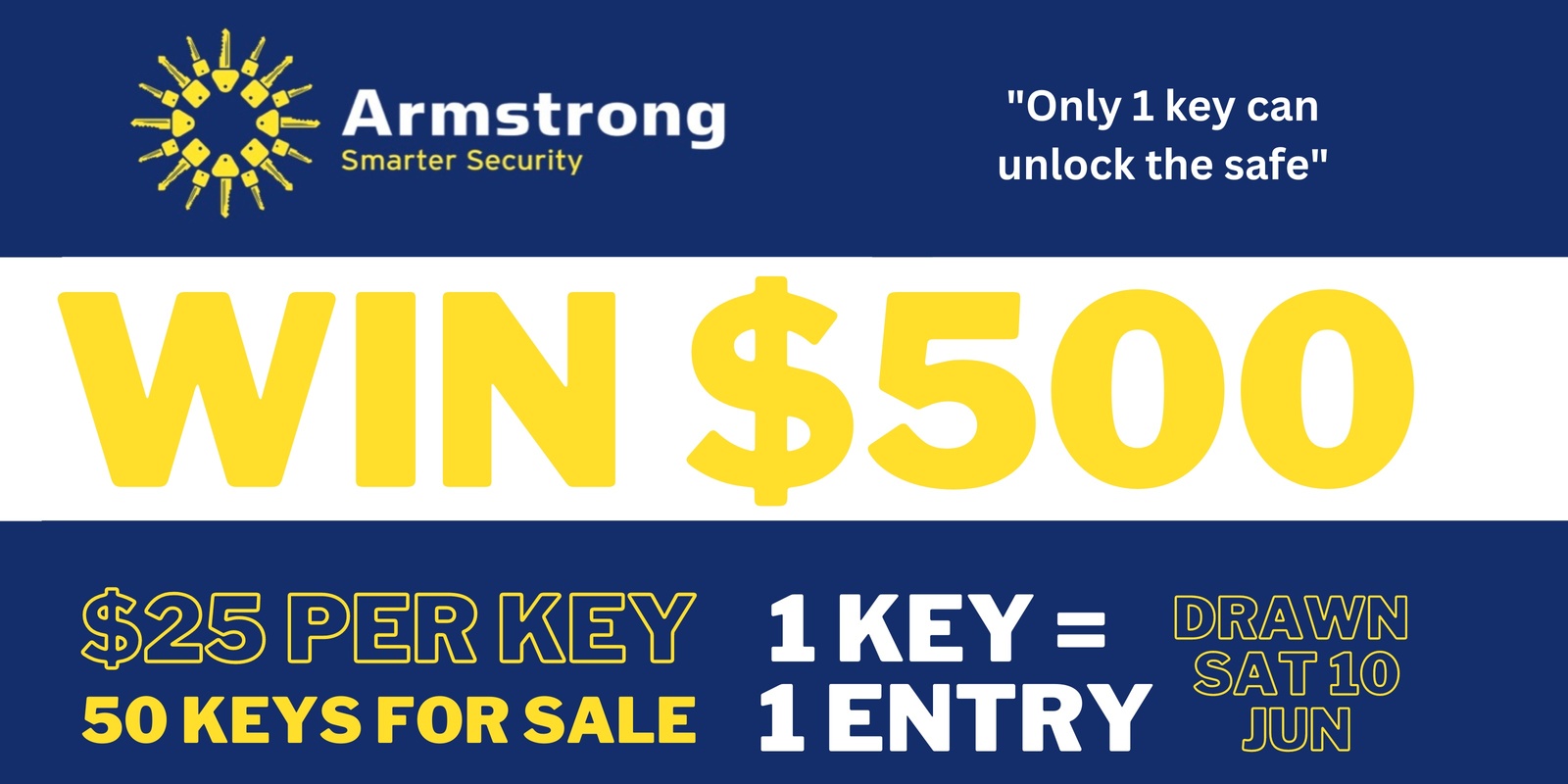 Banner image for Armstrong Locksmith Unlock the Safe 
