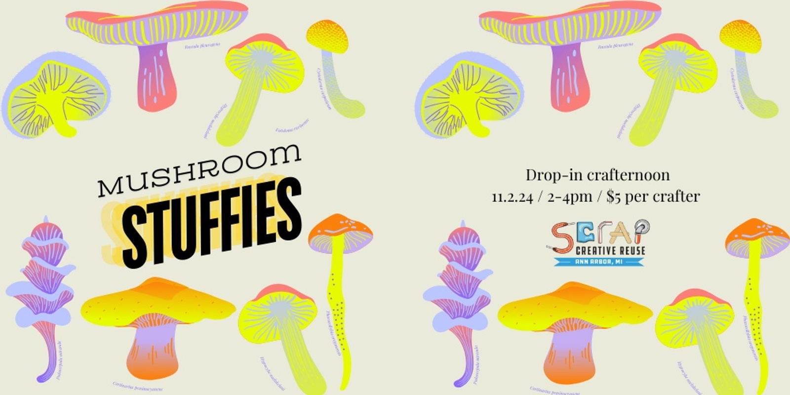 Banner image for Mushroom Stuffies Crafternoon