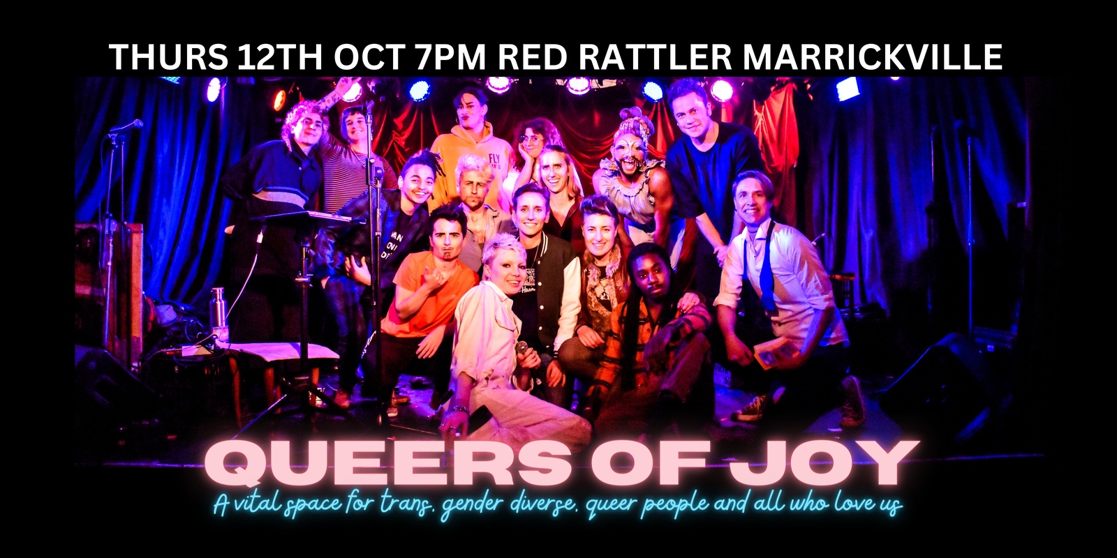 Banner image for Queers of Joy 12th October 