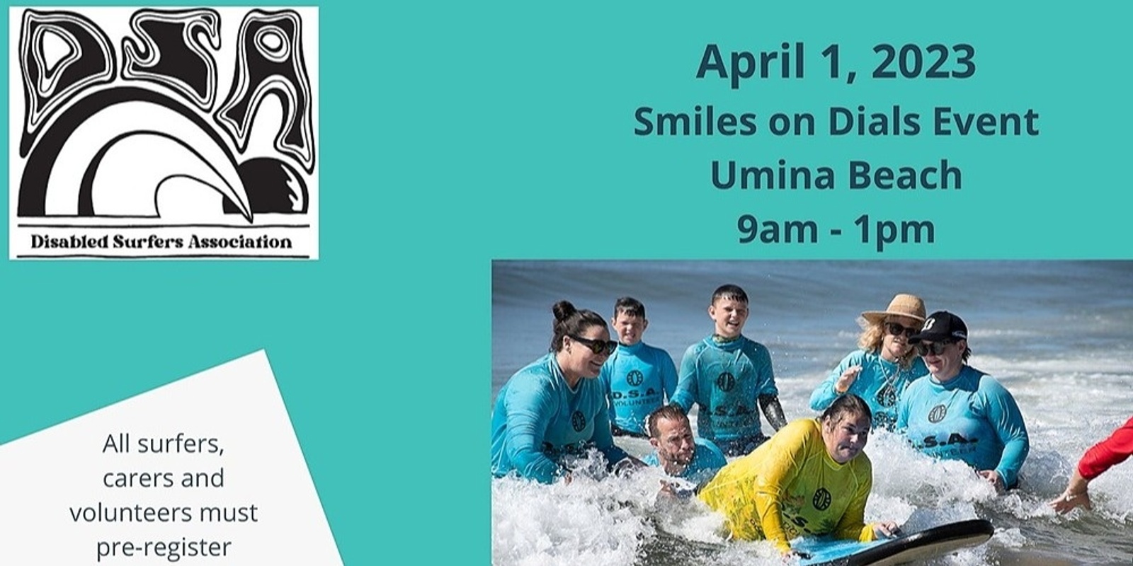 Banner image for April 1st 2023 Disabled Surfers Central Coast  Umina Beach