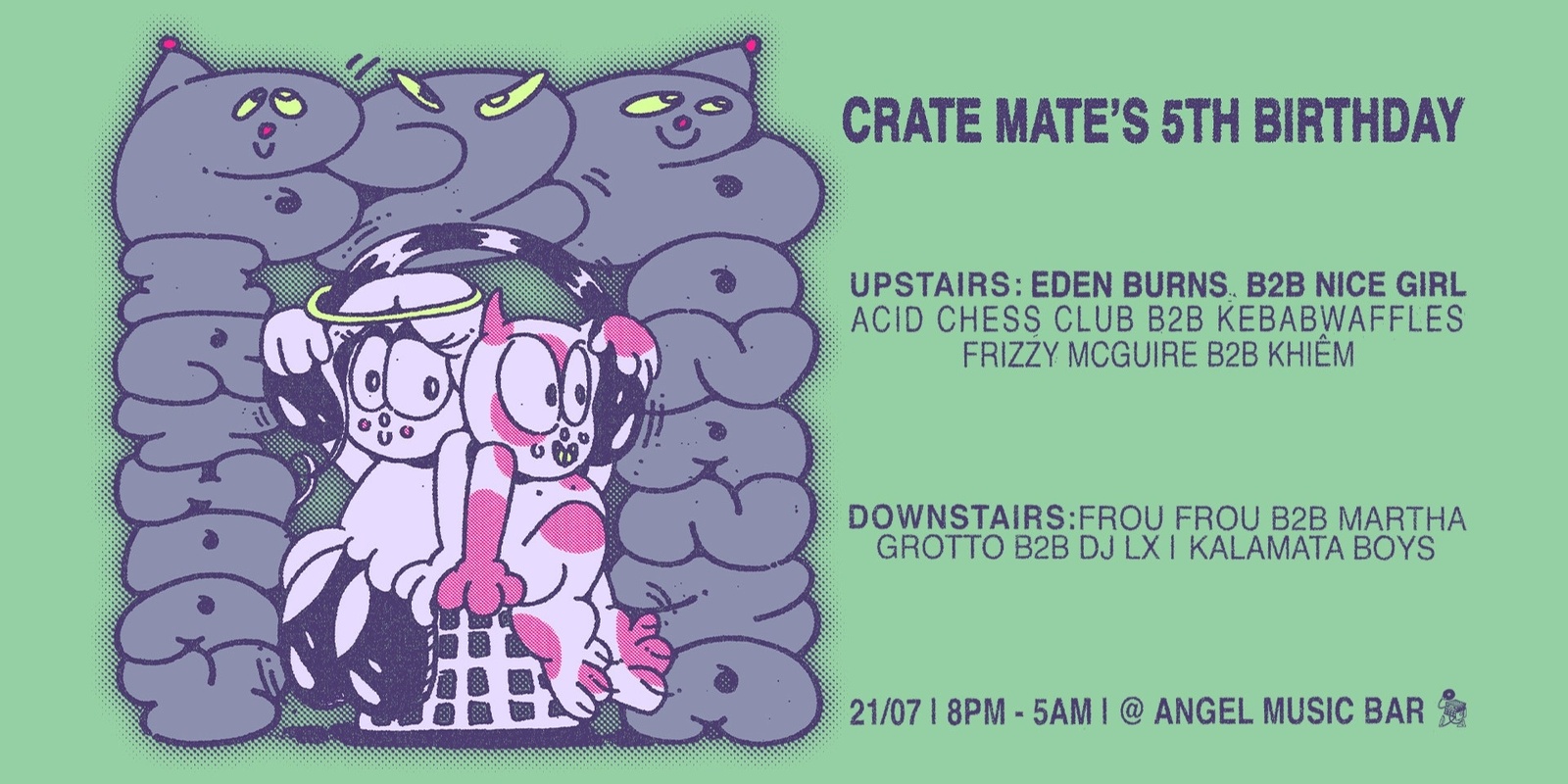 Banner image for Crate Mates 5th Birthday: B2B Birthday Bonanza