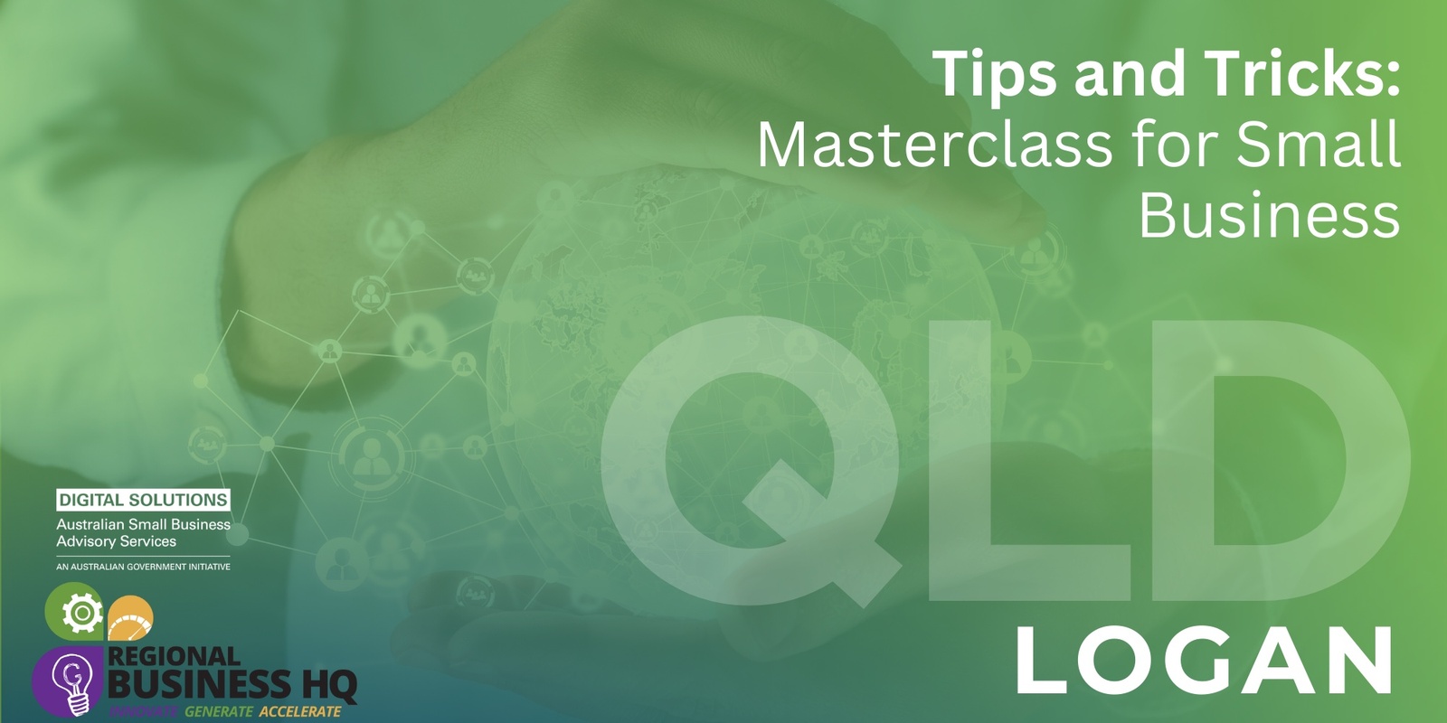 Banner image for Tips and Tricks: Masterclass for Small Business - Logan