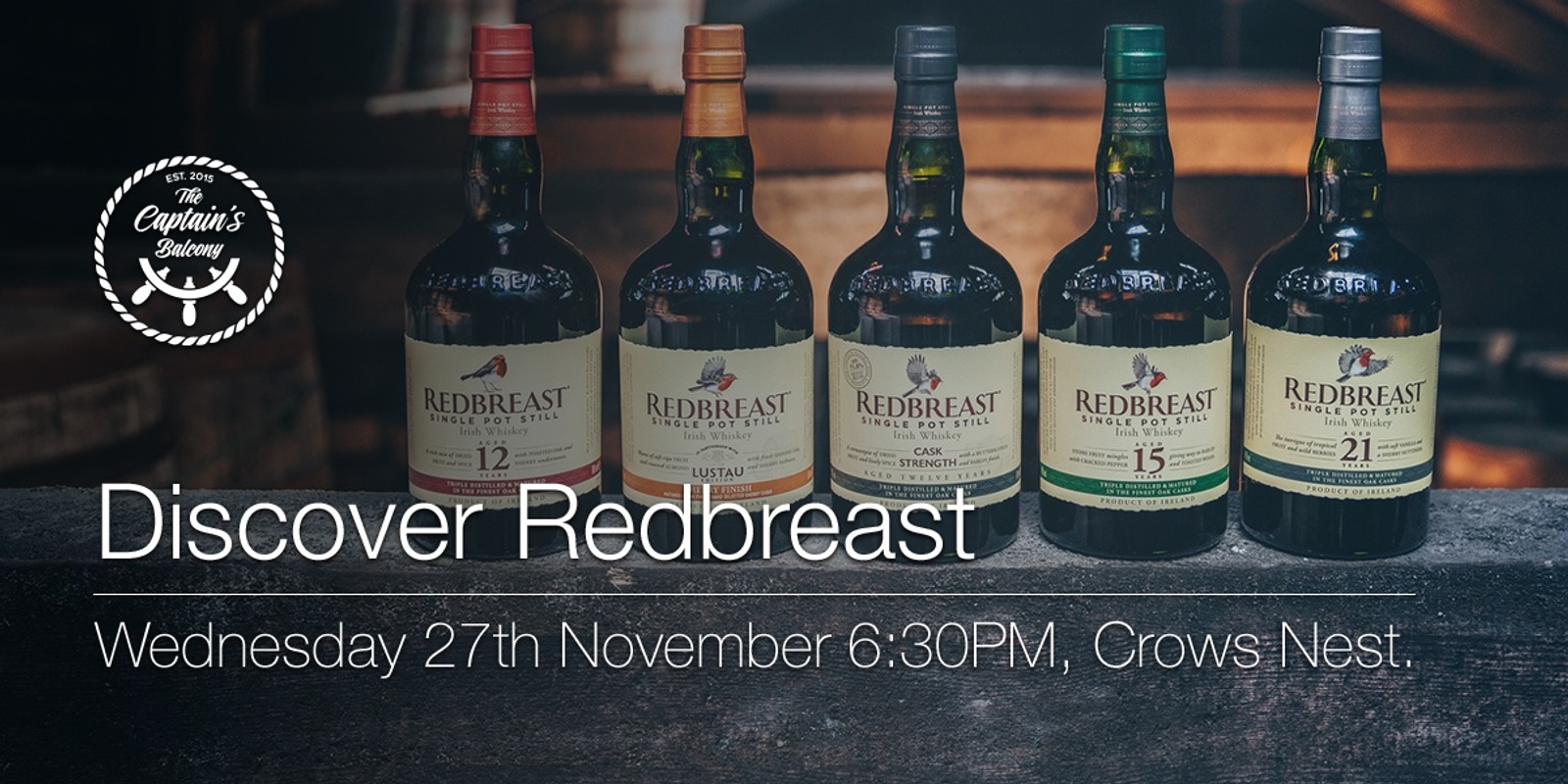 Banner image for Discover Redbreast - Defining Single Pot Still Irish Whiskey