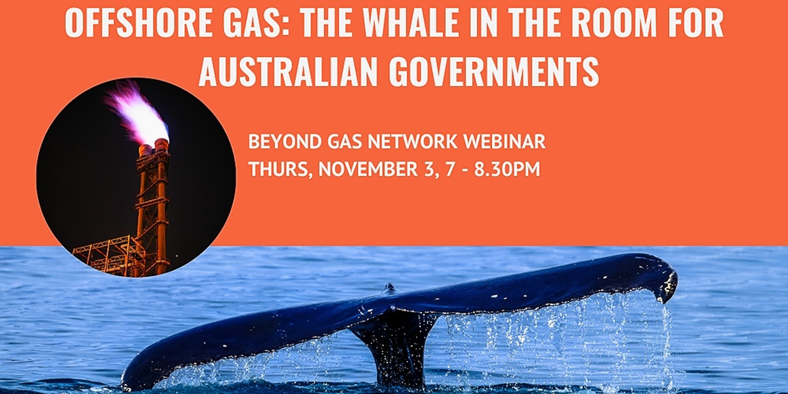Banner image for Offshore Gas: The Whale in the room for Australian Governments