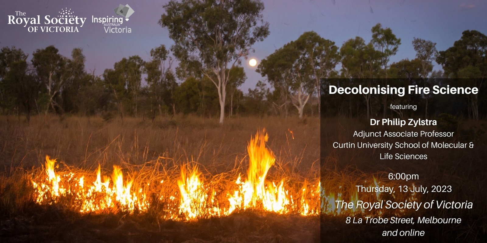 Banner image for Decolonising Fire Science