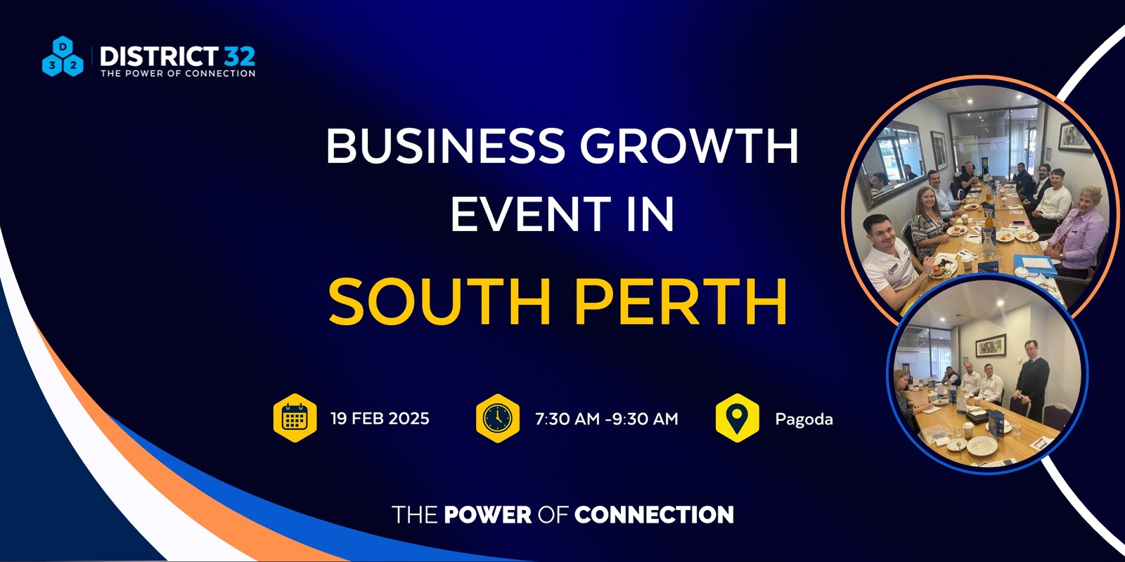 Banner image for District32 Business Networking– South Perth - Wed 19 Feb