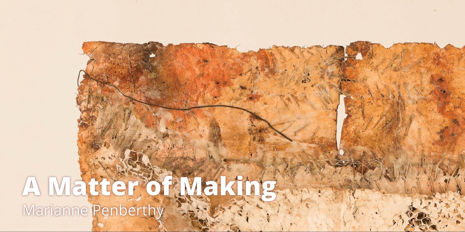 Banner image for ARTIST TALK: MARIANNE PENBERTHY