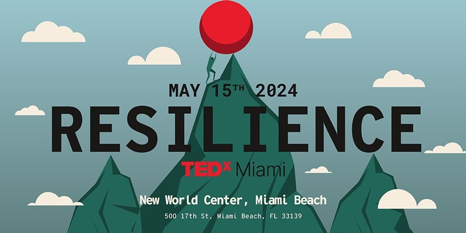 Banner image for TEDx Miami - Stories of Resilience