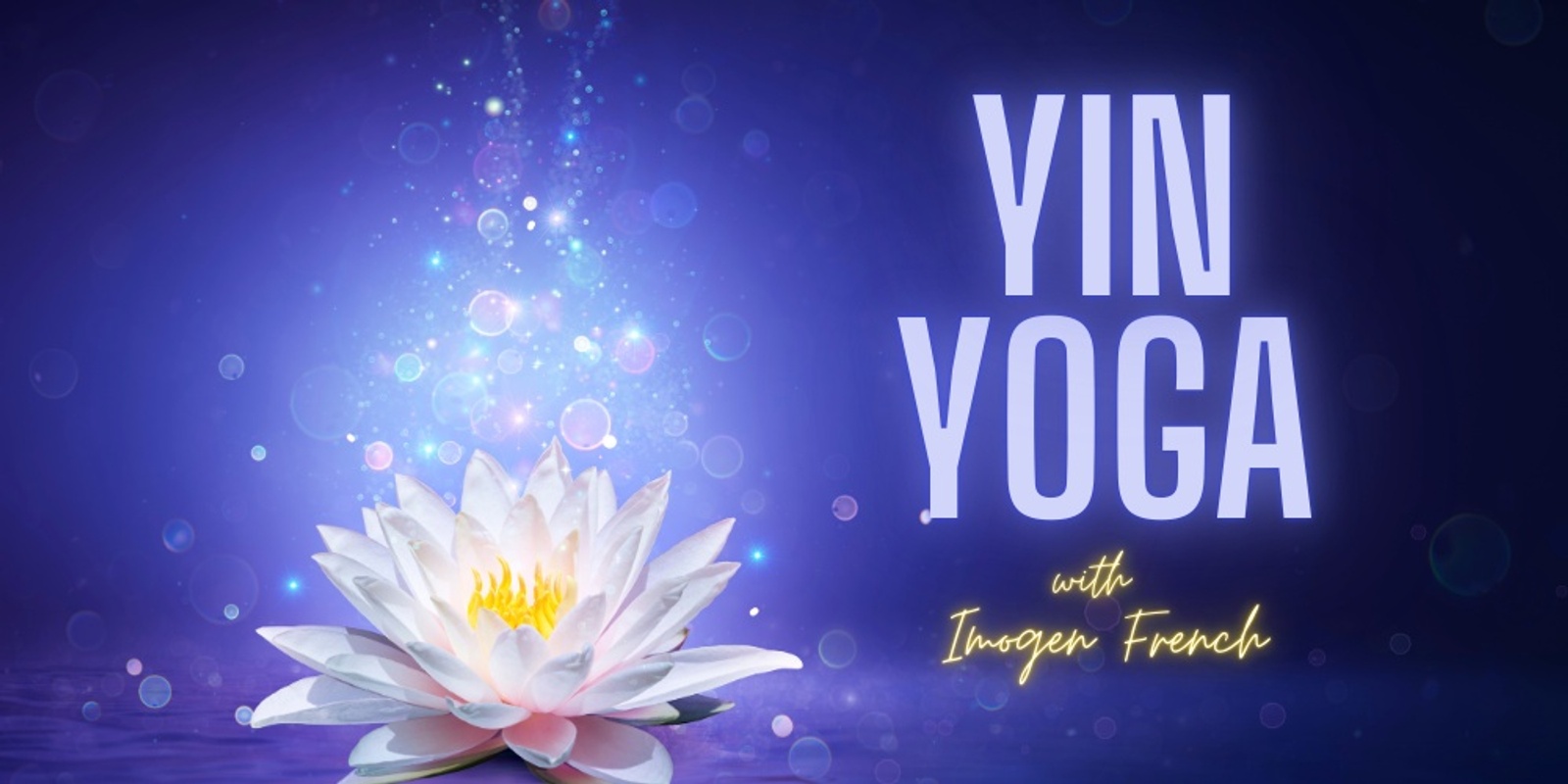 Banner image for Yin Yoga with Imogen French