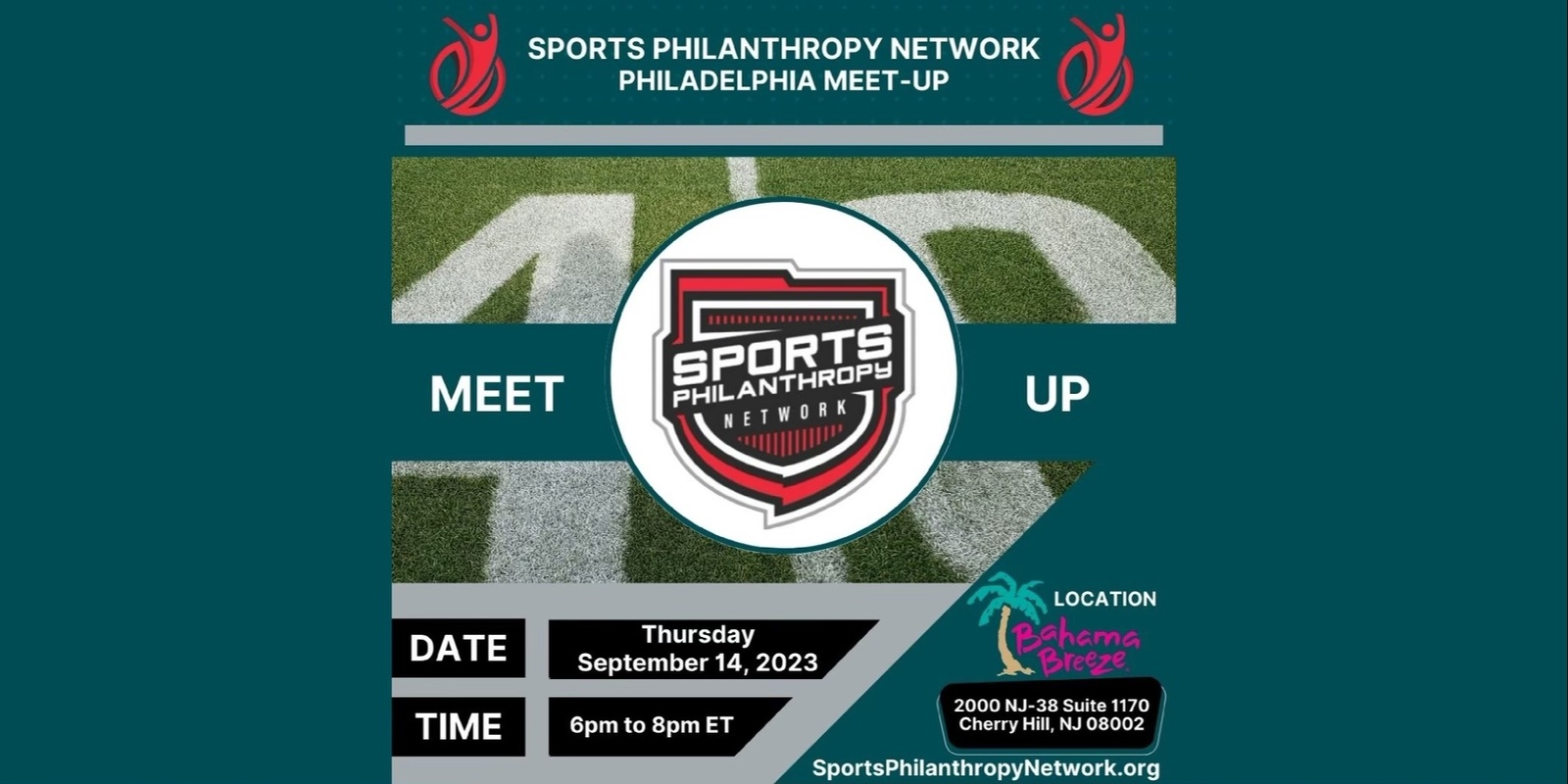 Banner image for Sports Philanthropy Network Philadelphia Happy Hour (9-14-23)