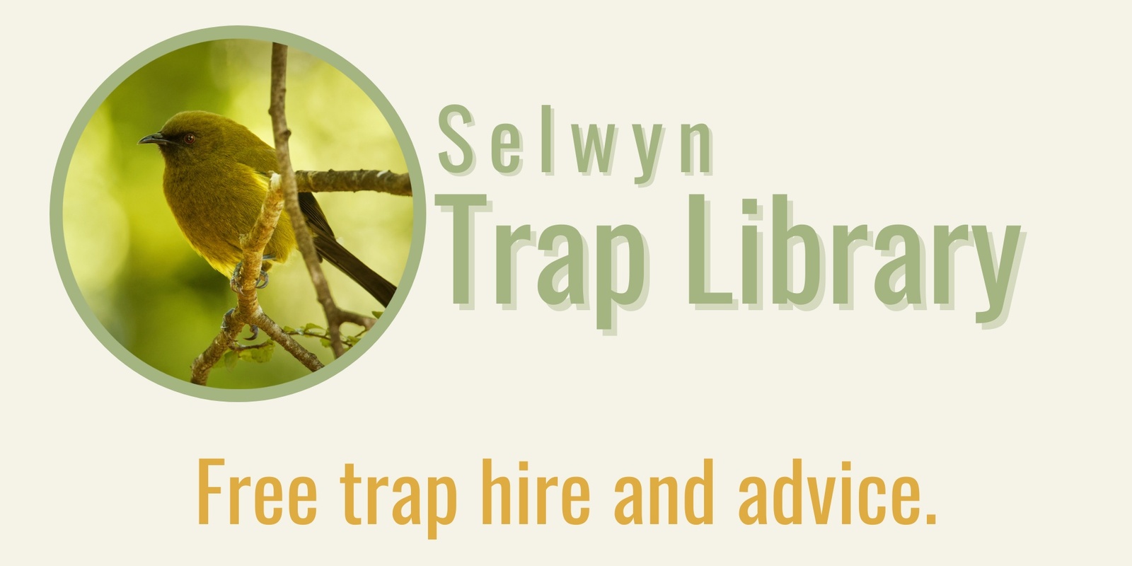 Banner image for Selwyn Trap Library & Predator Free Lincoln
