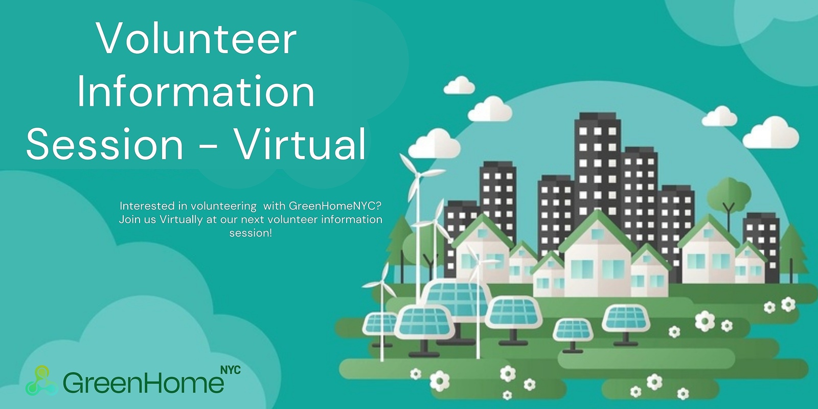 Banner image for GreenHomeNYC Volunteer Information Session - Virtual