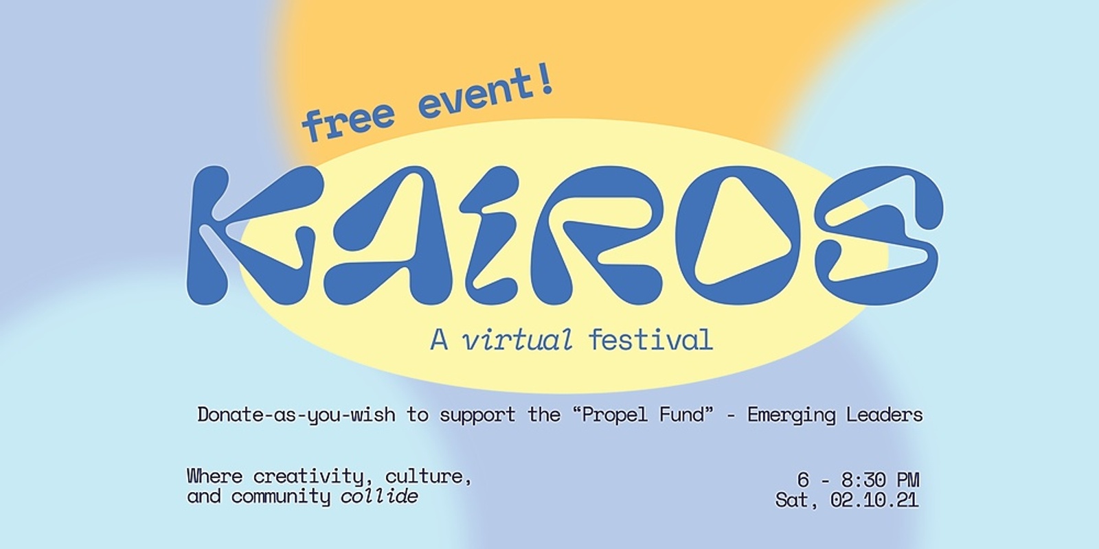 Banner image for Free Virtual Festival: Kairos