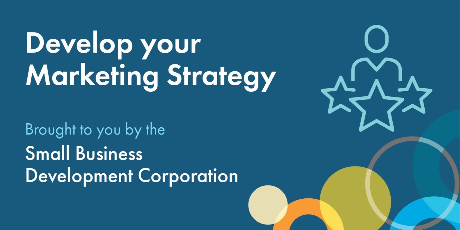 Banner image for Develop your Marketing Strategy