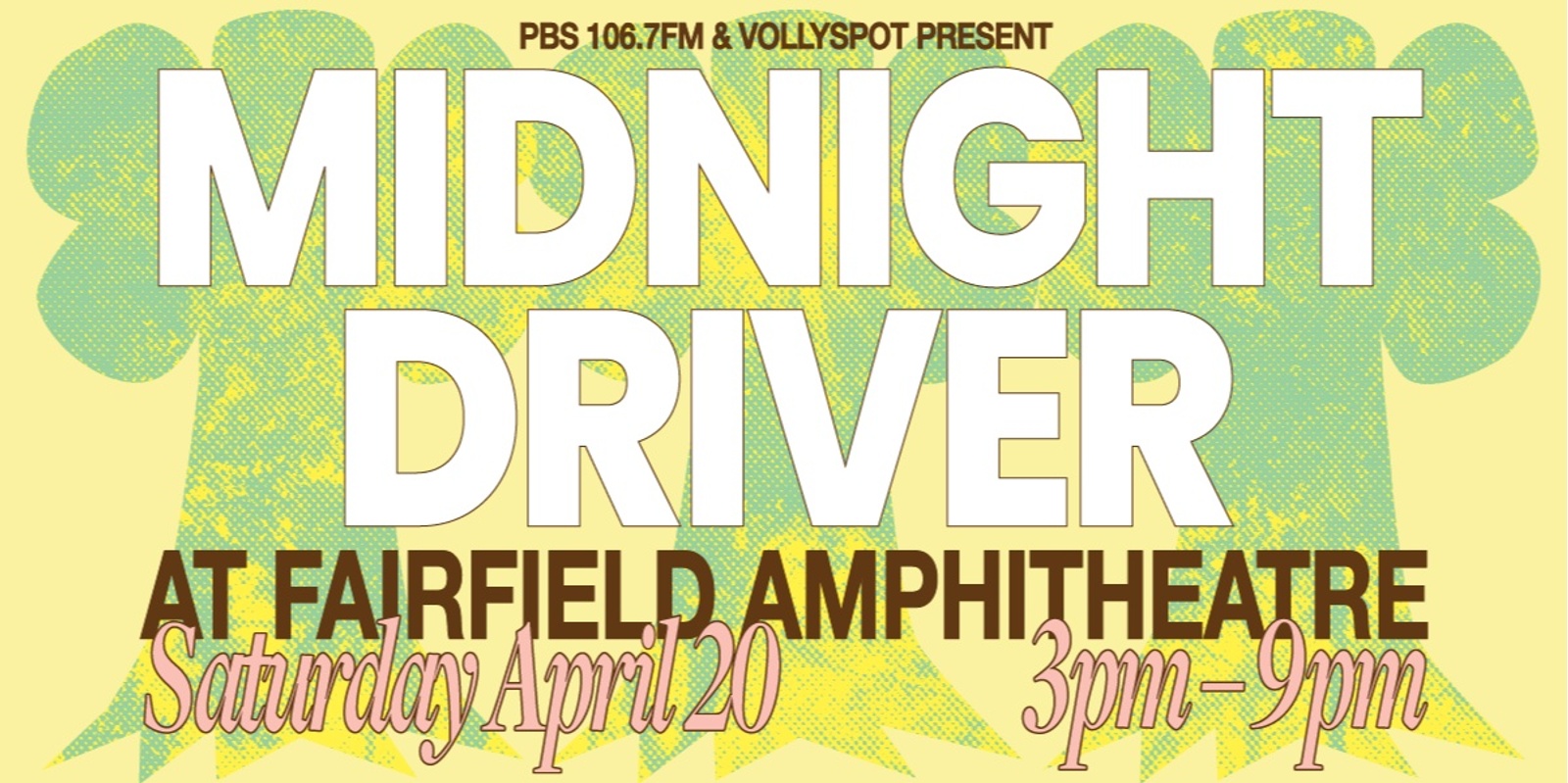 Banner image for MIDNIGHT DRIVER at Fairfield Amphitheatre