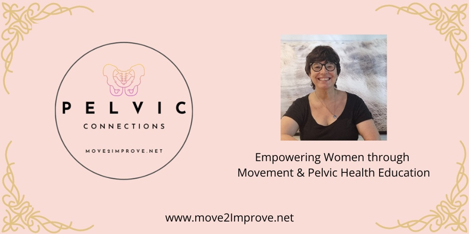 Banner image for Pelvic Connections- 11th October - 8th November 2024: 9:30am-10:30am. An Introduction to Womens Pelvic Health through Movement & Education