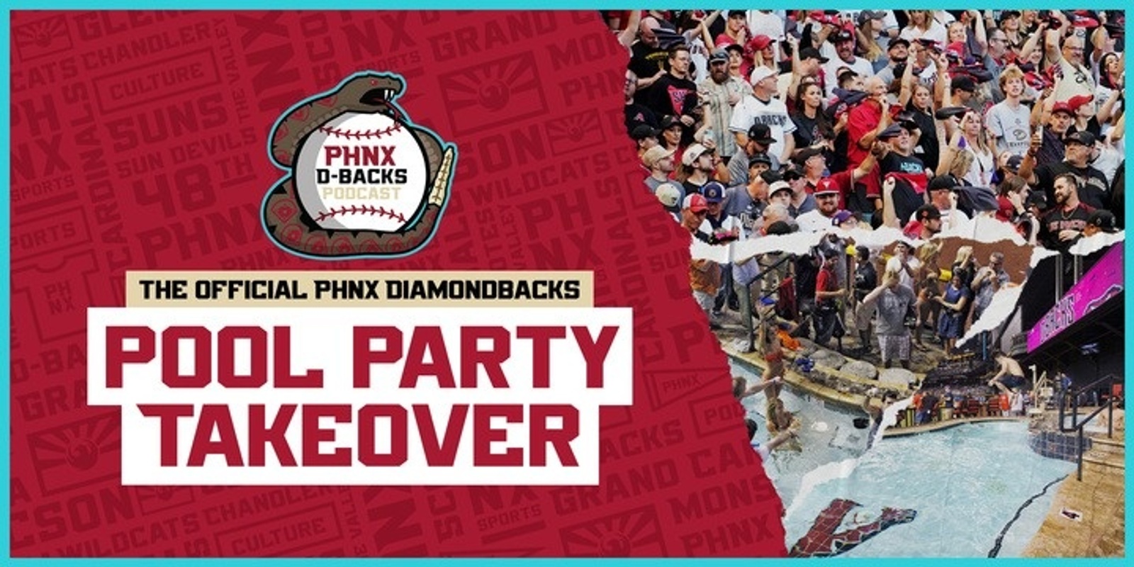 Banner image for PHNX Diamondbacks Pool Party Takeover at Chase Field