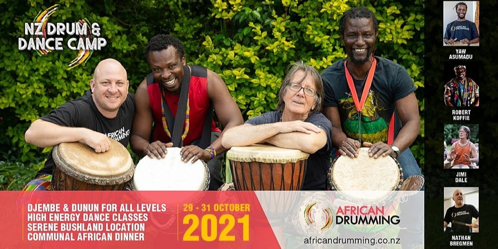 Banner image for NZ Drum and Dance Camp