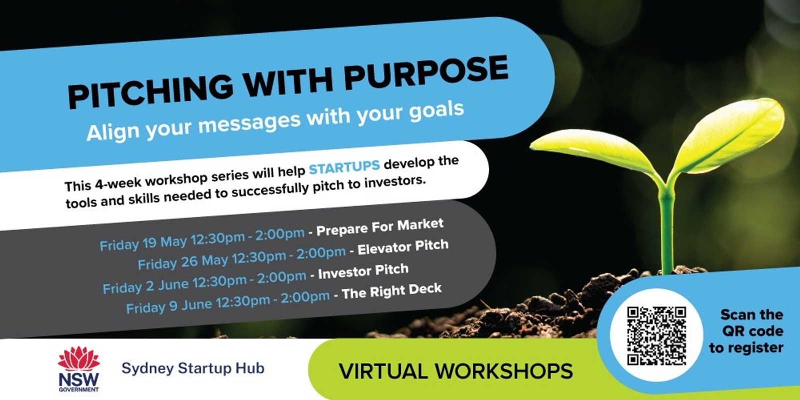 Banner image for Pitching With Purpose (Online)