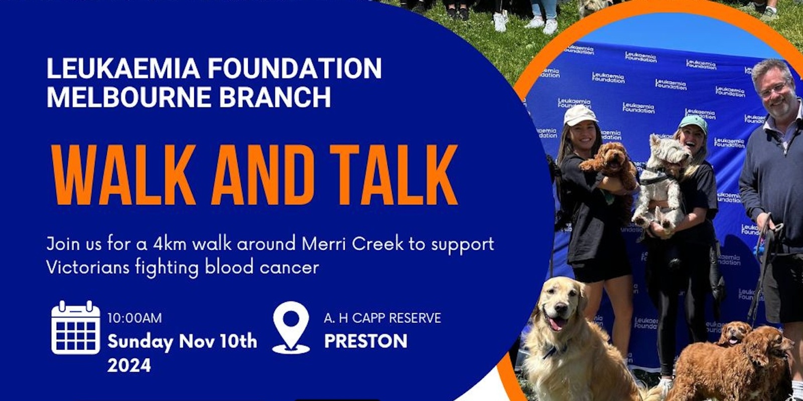 Banner image for Leukaemia Foundation Melbourne Walk & Talk