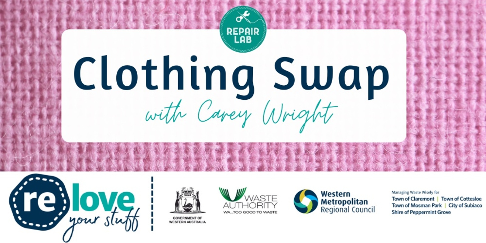 Banner image for Clothing Swap with Carey Wright 