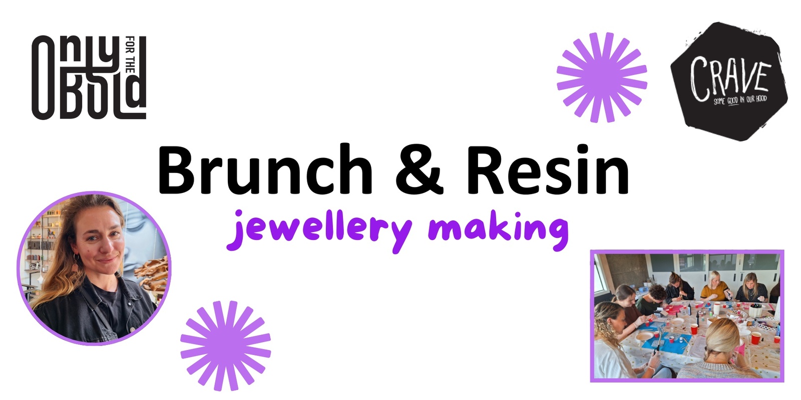 Banner image for Brunch & Resin