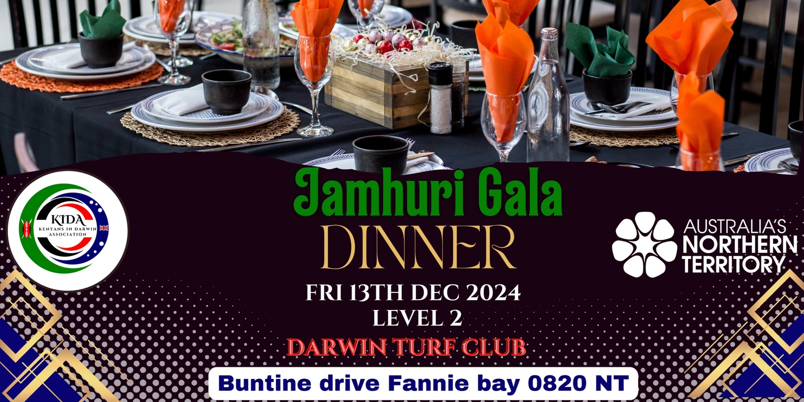 Banner image for KIDA Jamhuri Gala Dinner