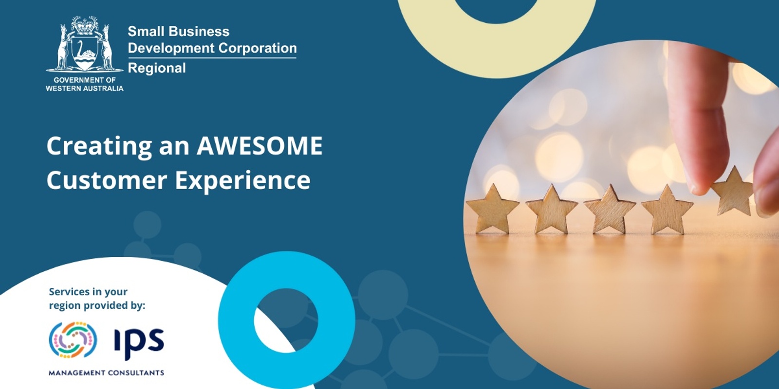 Banner image for Creating an AWESOME Customer Experience