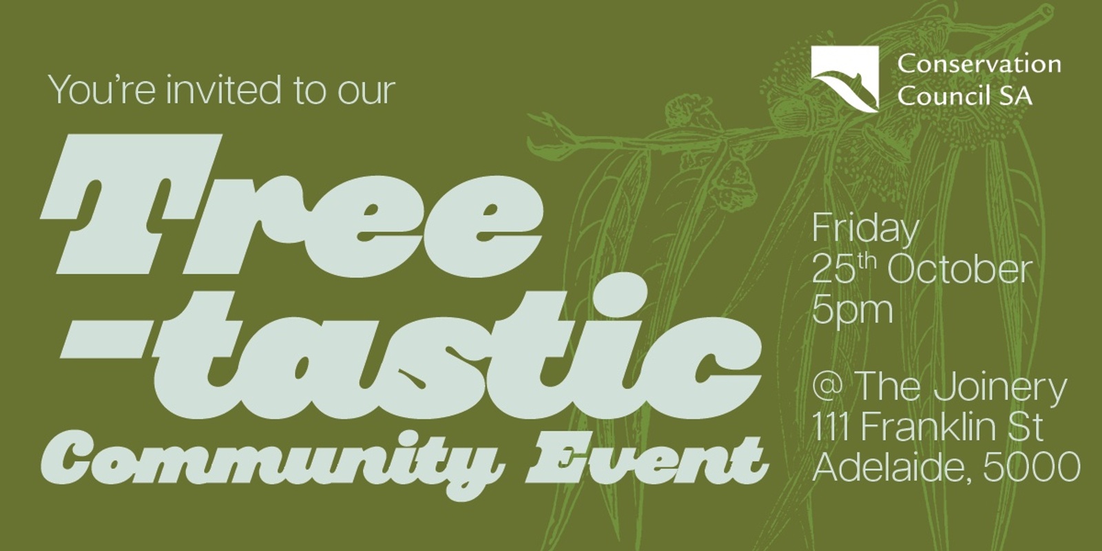 Banner image for Tree-Tastic Community event: Celebrating the Beauty of Adelaide’s Trees