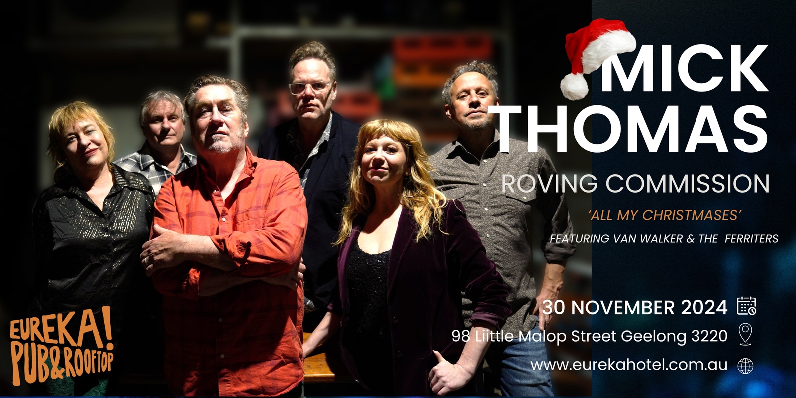 Banner image for Mick Thomas Roving Commission - All My Christmases