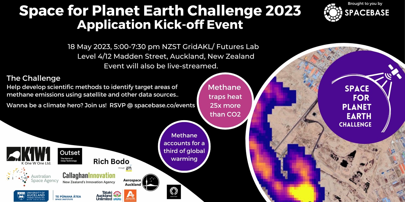 Banner image for Space for Planet Earth Challenge: Application Kick-off Event