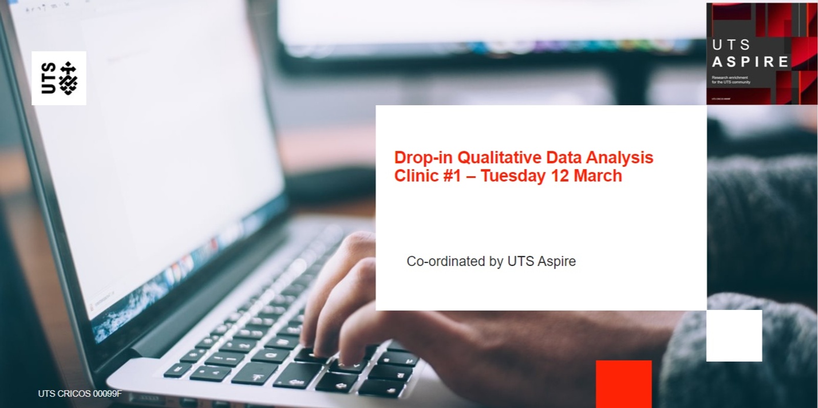 Banner image for Drop-in Qualitative Data Analysis Clinic #1