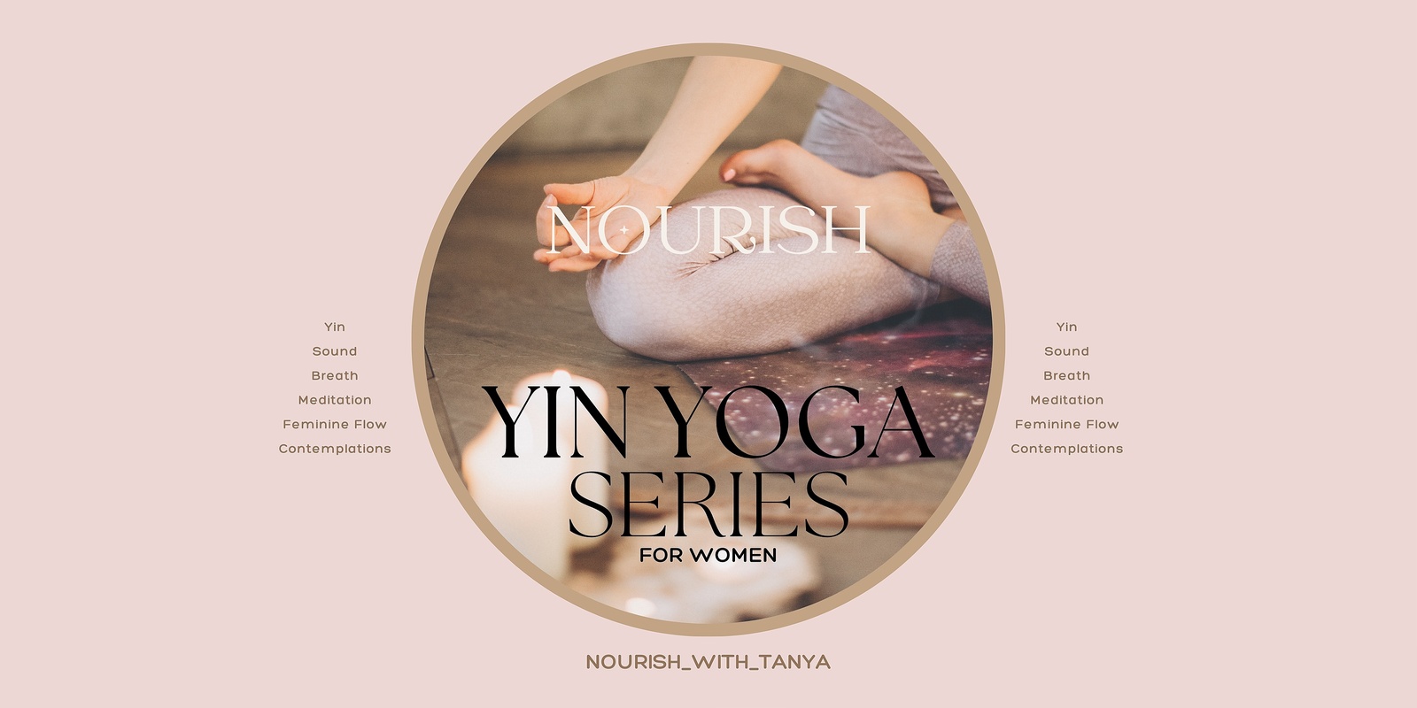 Banner image for Nourish - Yin Yoga Series for Women