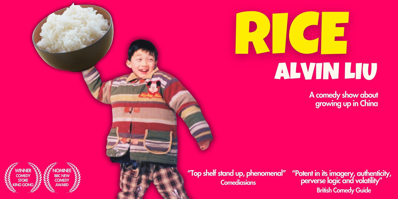 Banner image for Rice - standup comedy