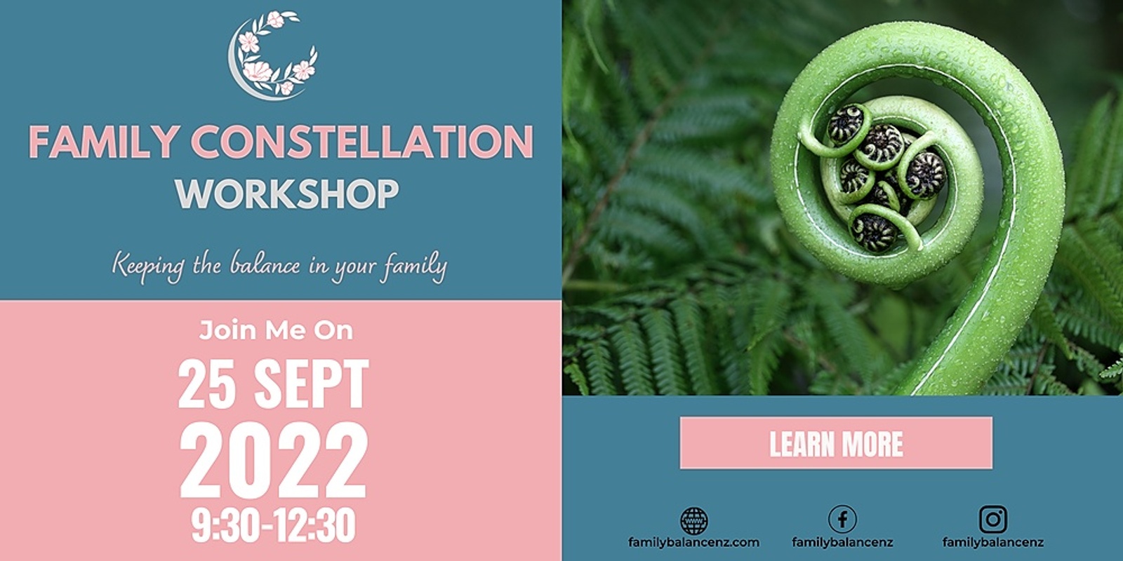 Banner image for Family Constellation Workshop Sept