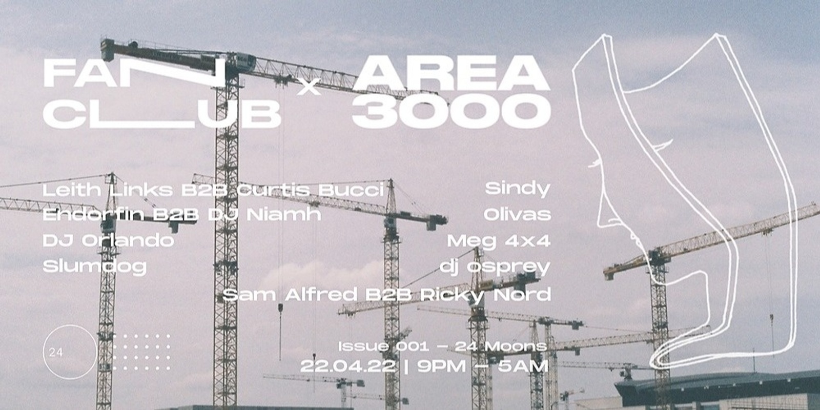 Banner image for Fan Club x Area 3000 - Issue 001