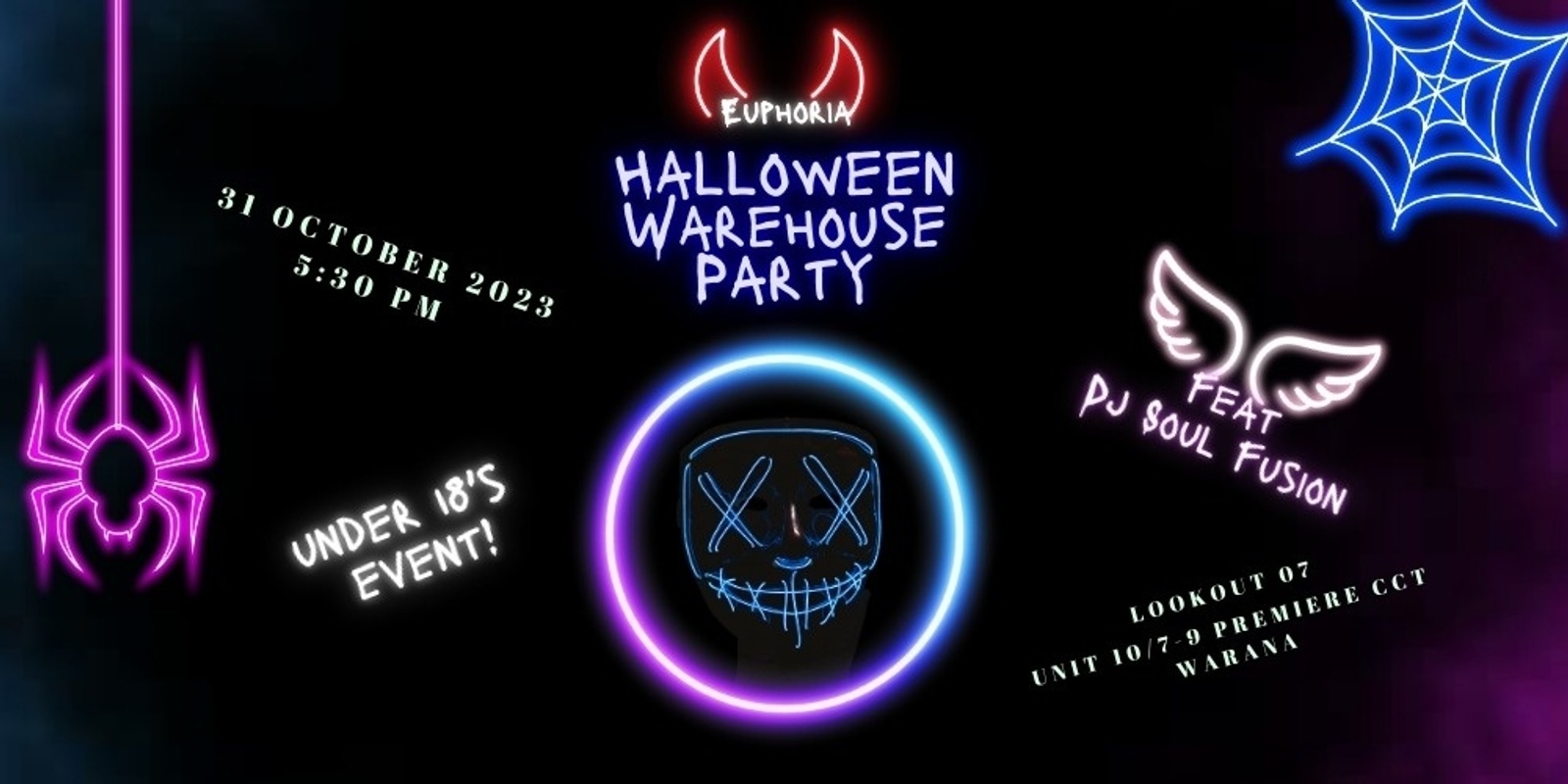 Banner image for Euphoria Halloween Warehouse Party