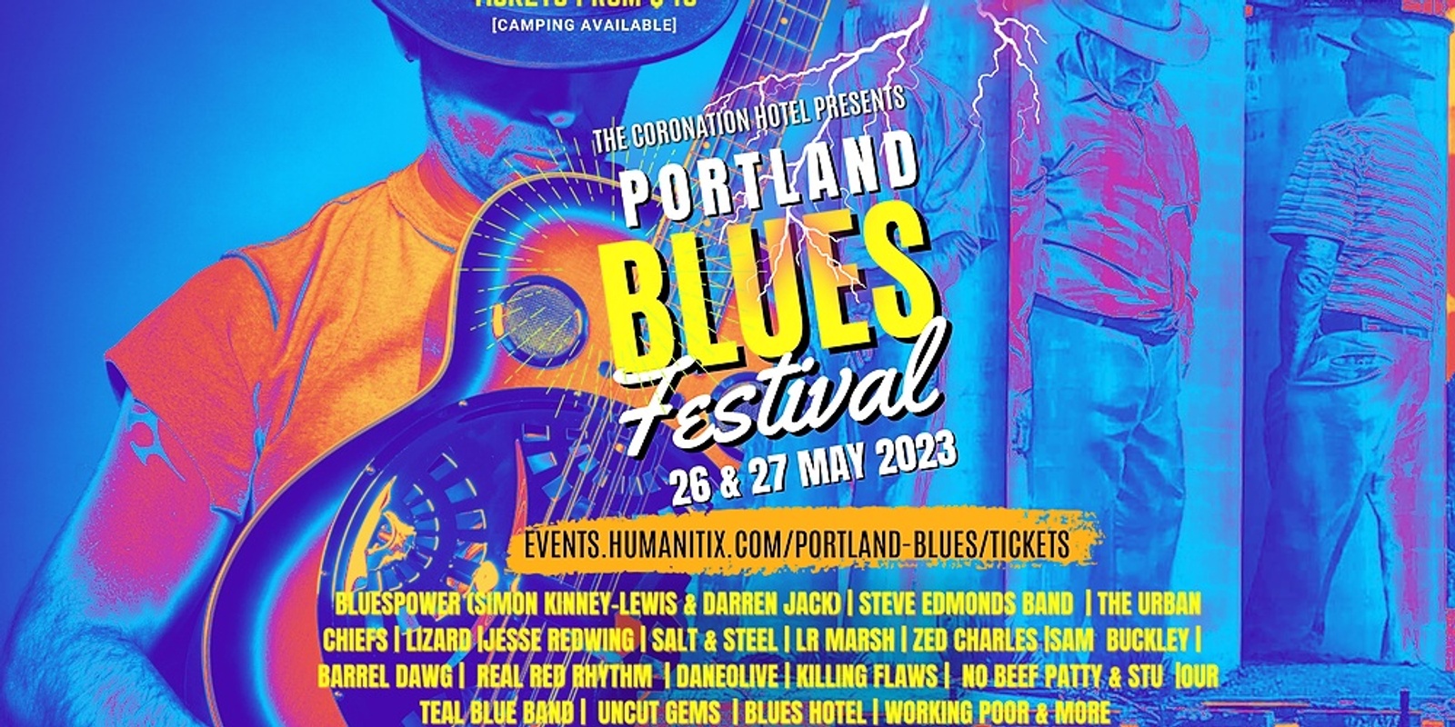 Portland Blues Humanitix