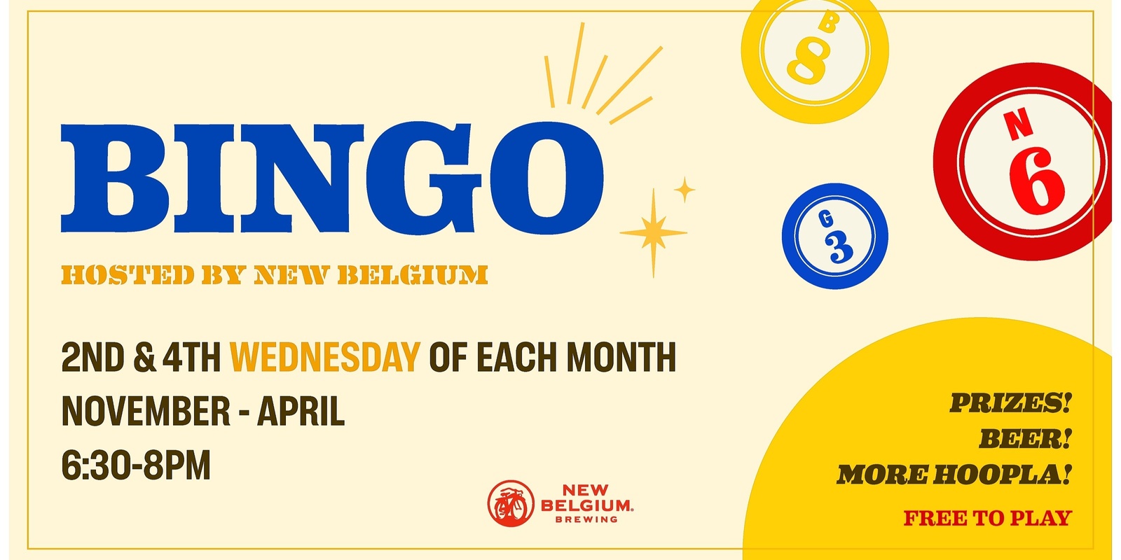 Banner image for Bingo Hosted by New Belgium