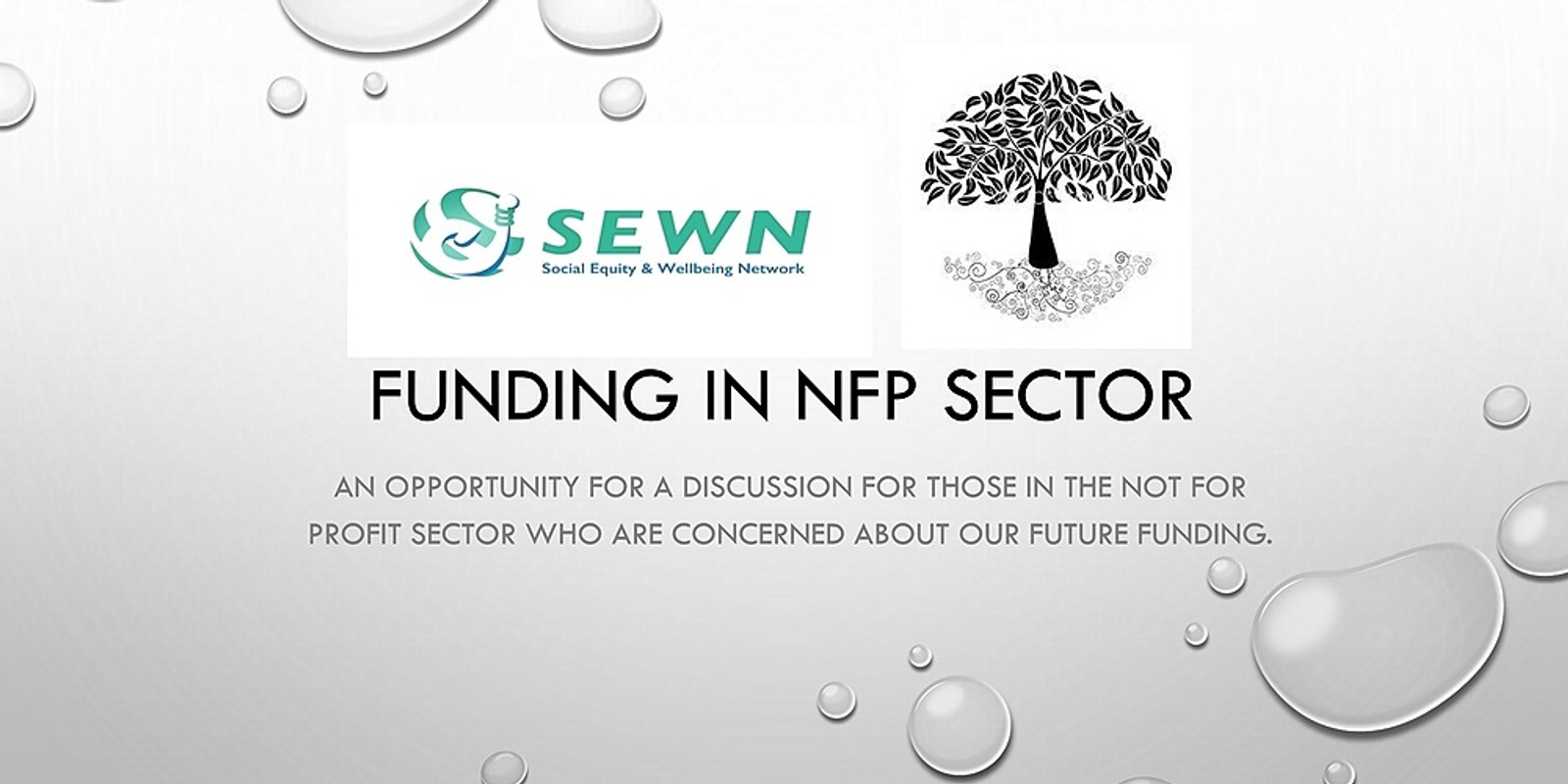 Banner image for Funding in NFP sector