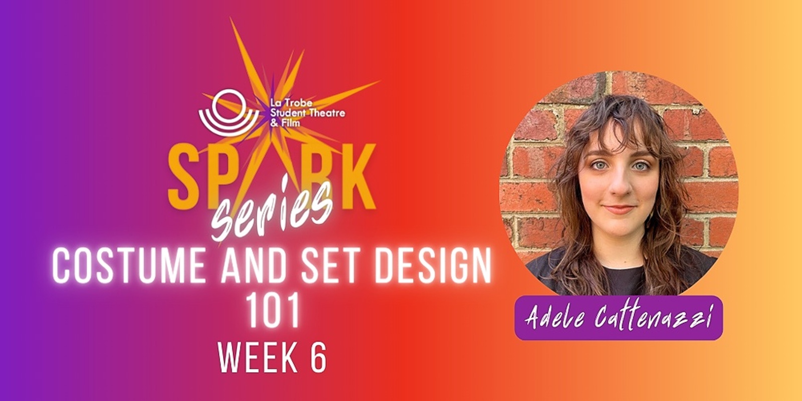 Banner image for STF Spark Series: Costume and Set Design 101 with Adele Cattenazzi