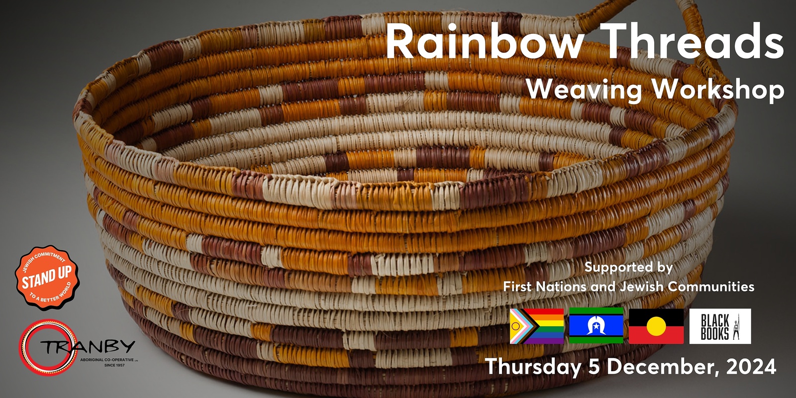 Banner image for Rainbow Threads: Weaving Workshop 