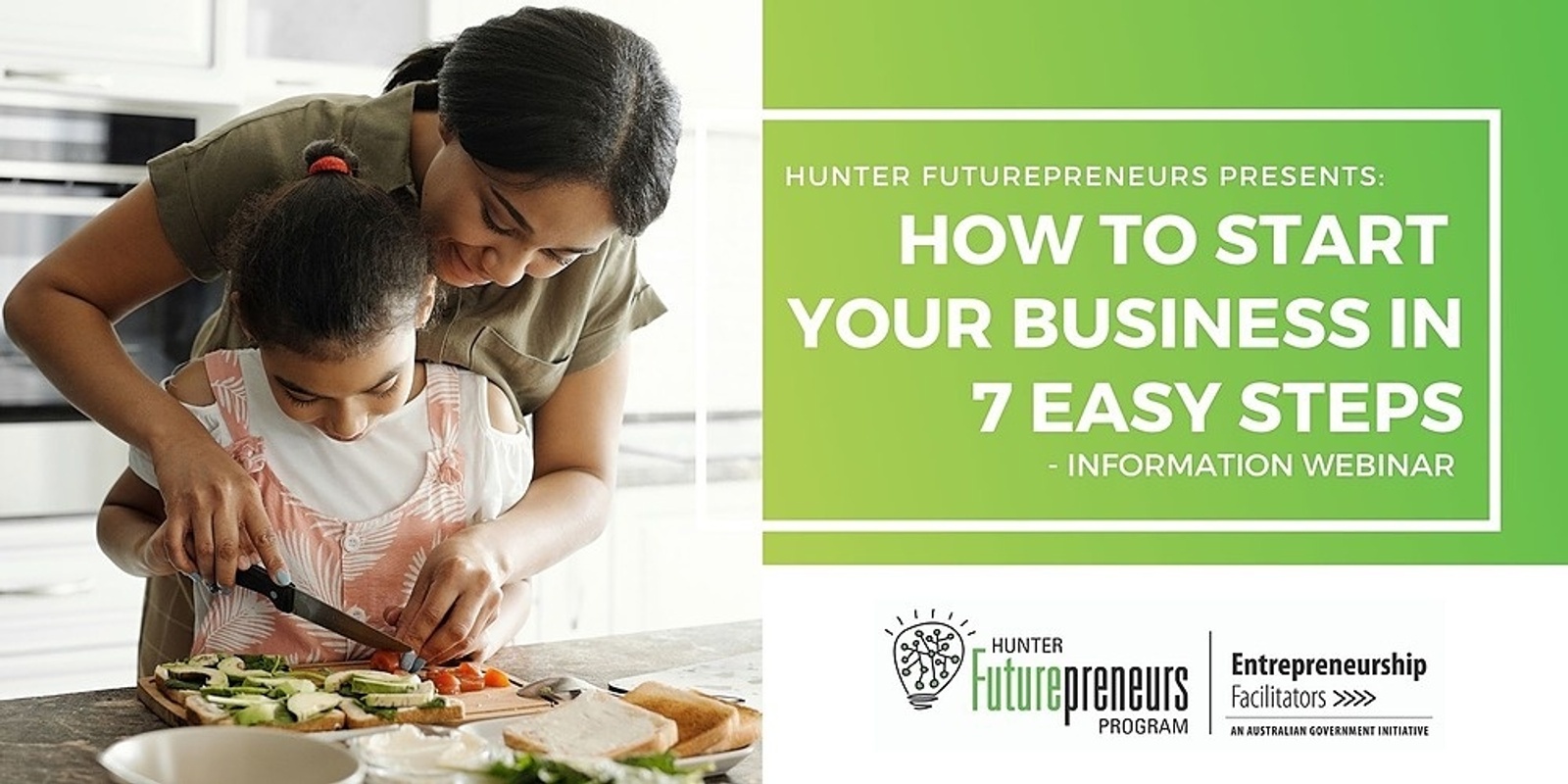 Banner image for Virtual How to Start your Business in 7 Easy Steps Session - 19th January