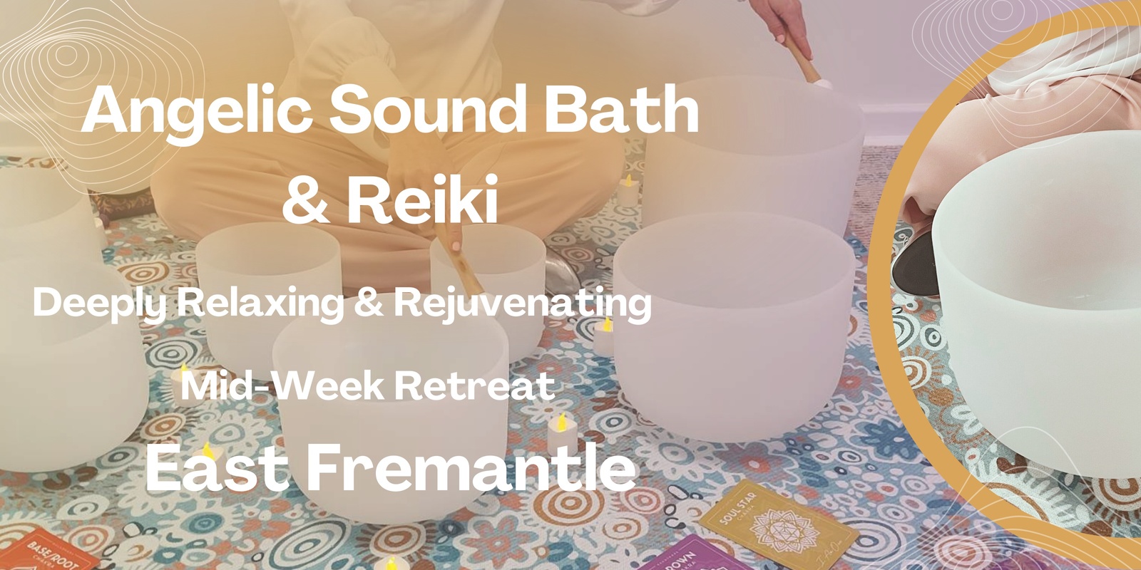 Banner image for Angelic Sound Bath & Reiki: mid-week retreat for deep relaxation