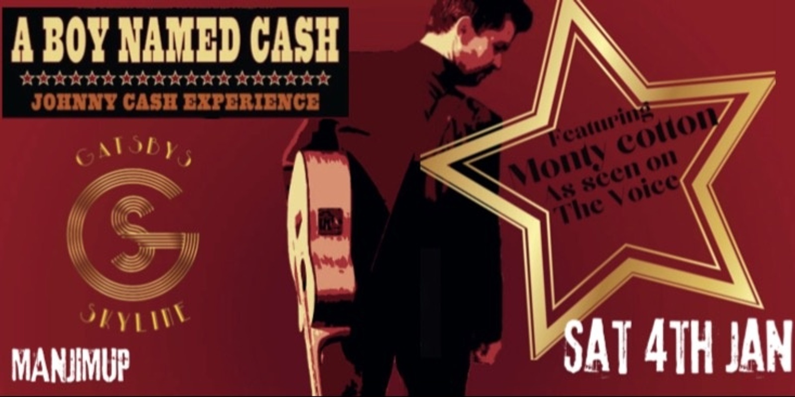 Banner image for A Boy Named Cash - The Johnny Cash Tribute Show