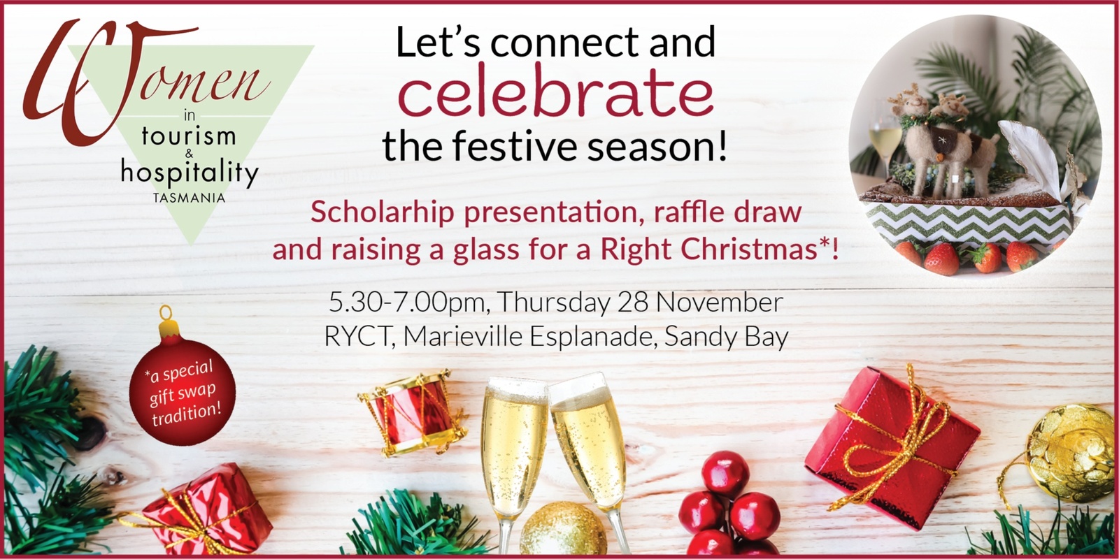 Banner image for WITH Tas Christmas Celebration at RYCT