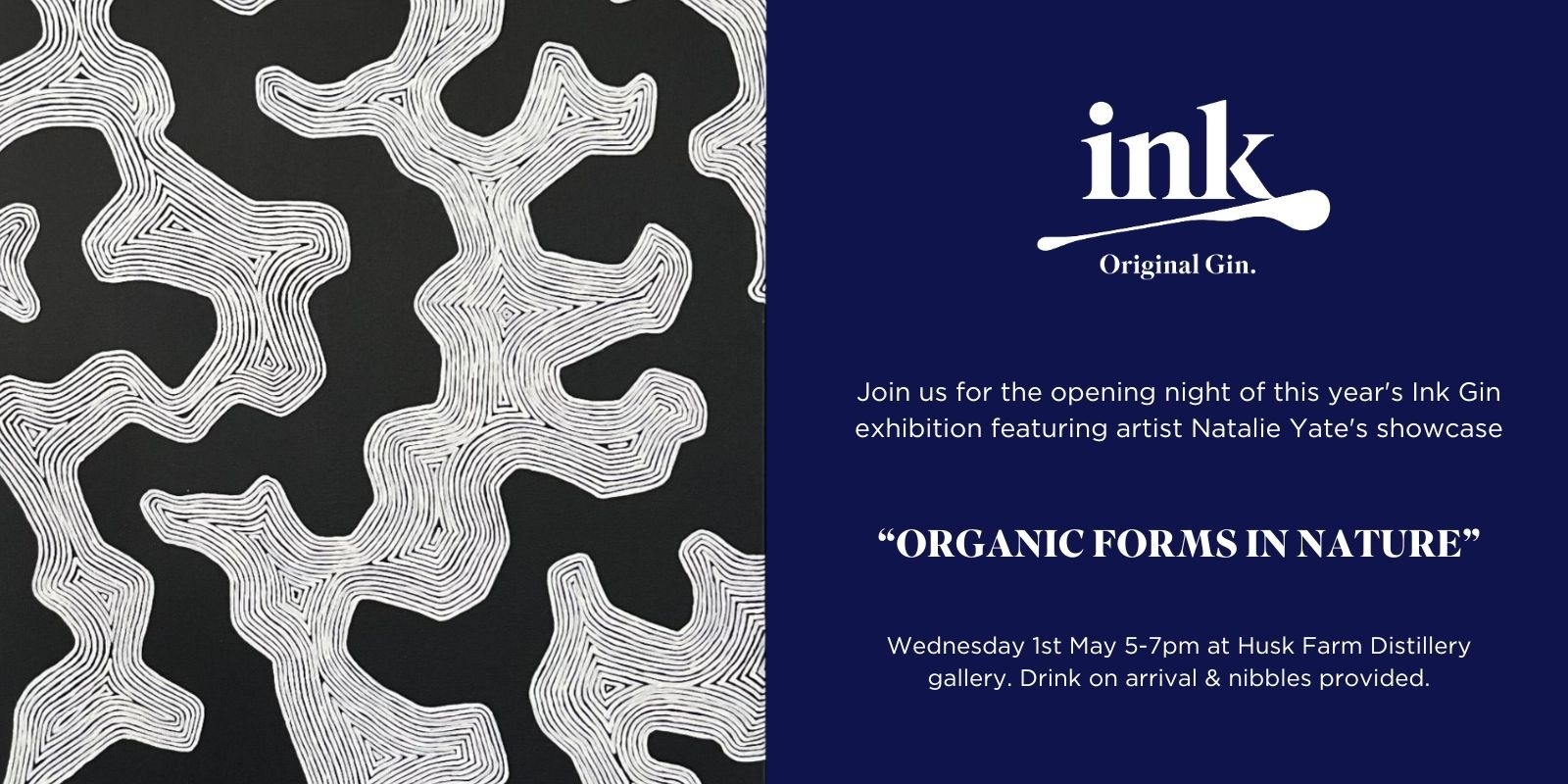 Banner image for Opening Night: Natalie Yate's 'Organic Forms in Nature'